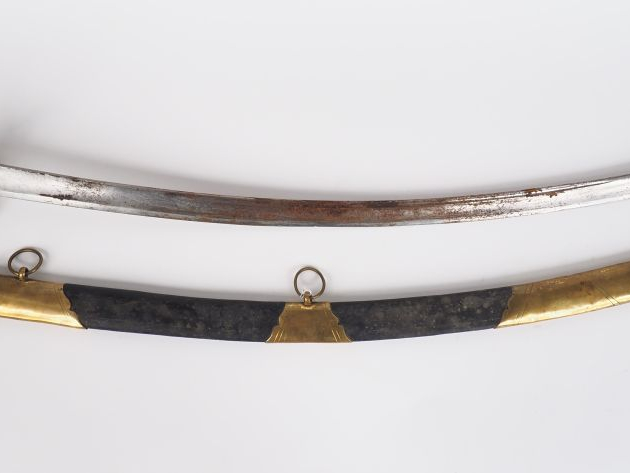 Sabre dans le goût d'un sabre  de cavalerie à garde de bataille, lame 
