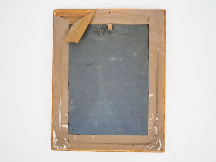 Felix REGAMEY. "le musicien". Aquarelle signée en bas à droite. Dim. À