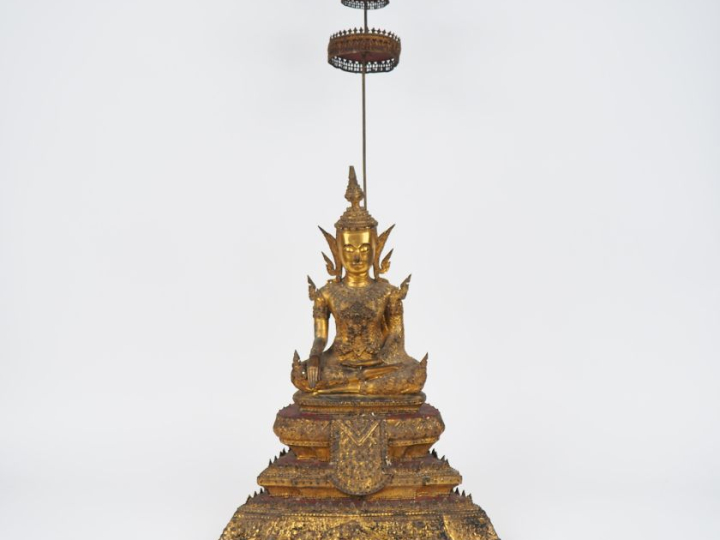 Siam, Rarratanakosin XIXe siècle, Important bouddha shakyamuni assis e