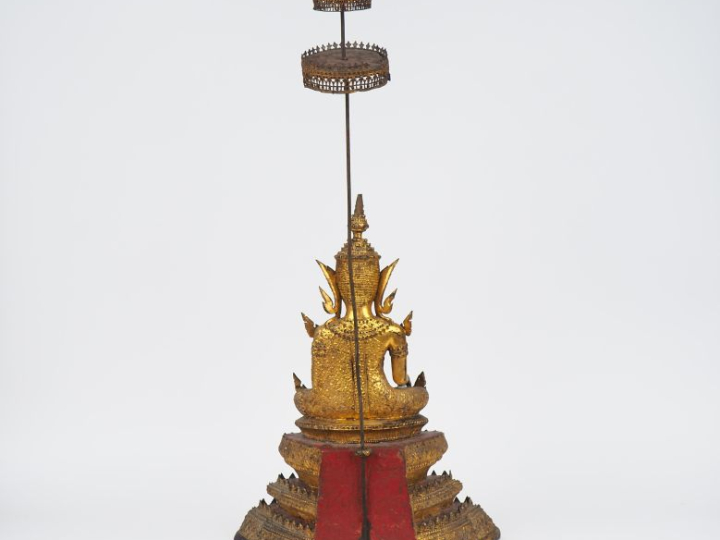 Siam, Rarratanakosin XIXe siècle, Important bouddha shakyamuni assis e