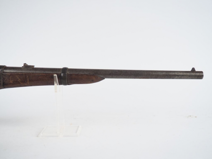 Mousqueton Remington Rolling-block, mécanisme fonctionnel en calibre 5