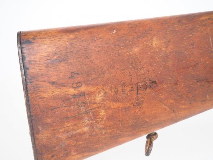 Fusil lebel scolaire calibre 6 mm, arme numéro 9181.Canon rayé. Montur
