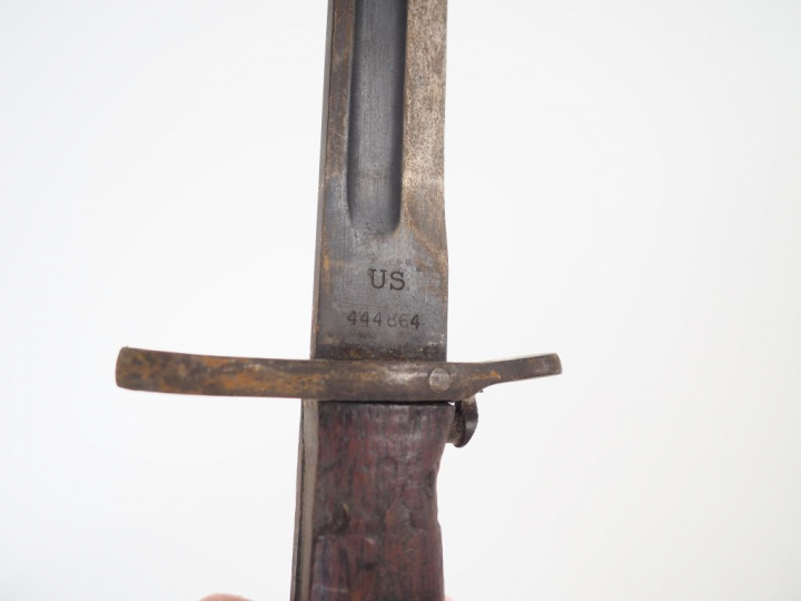 Baïonnette U.S. pour fusil Springfield 1903 marquage au ricasso « S.A.