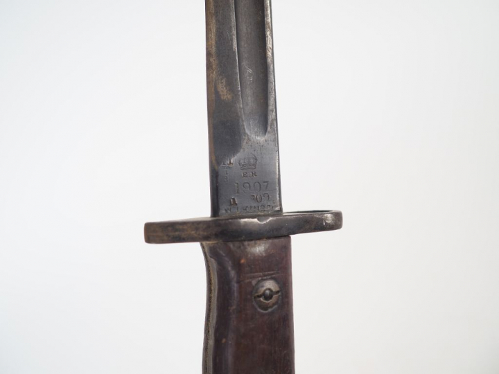 Baïonnette britannique pour fusil Lee-Enfield (Pattern1907), réception