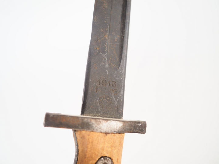 Baïonnette de fusil britannique Lee-Enfield lame raccourcie pour la tr