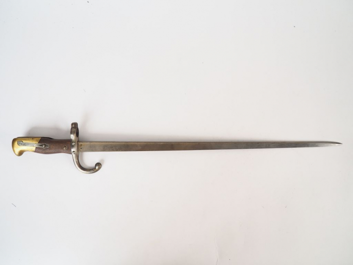 Baïonnette française pour fusil gras infanterie 1874 issue de la « Man