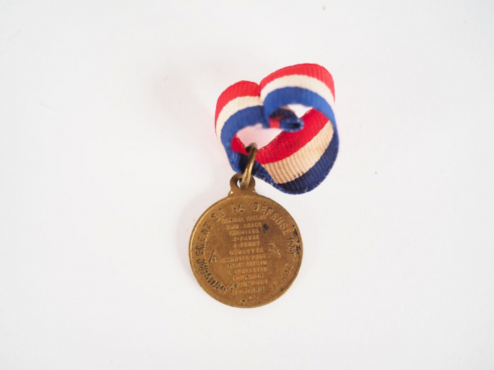 Médaille non officielle commémorative guerre de 1870/71 émise par le g