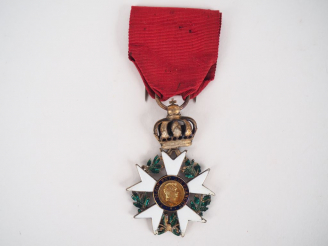 Vente aux enchères Rare étoile de chevalier de la légion d’honneur premier empire, versio