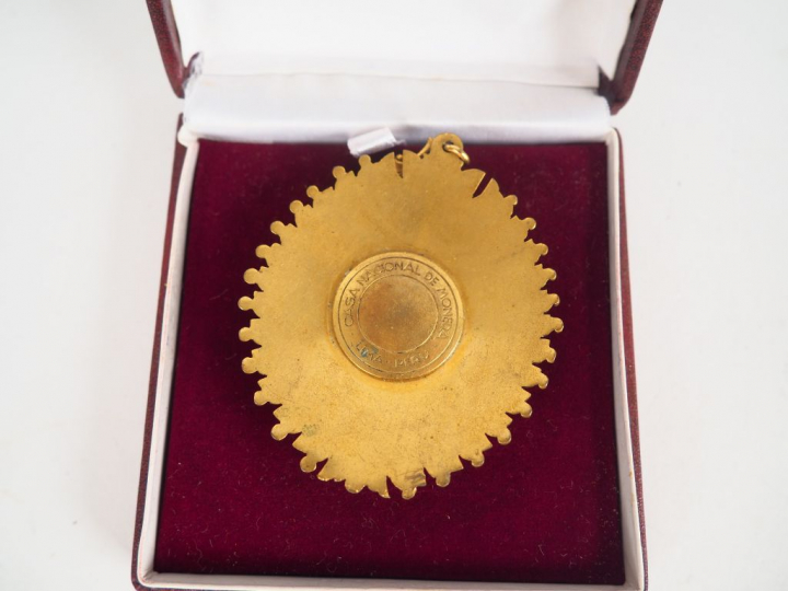 Etoile du soleil du Pérou (Commandeur du service distingué 1950), modu