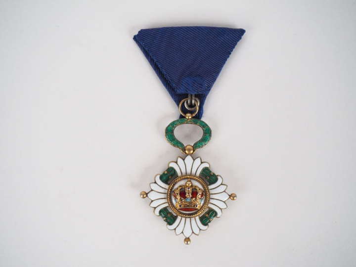 Croix de chevalier de l’ordre de la couronne de Yougoslavie à titre ci