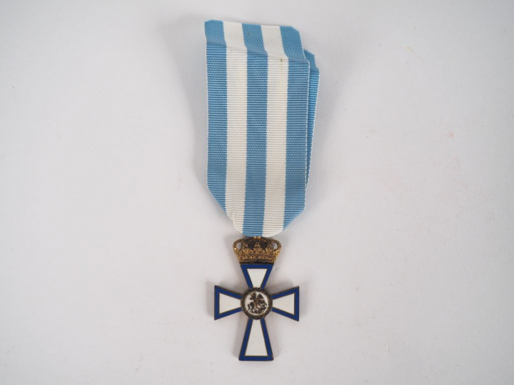Croix grecque de la valeur selon l’ordonnance du 11 Novembre 1940 comm