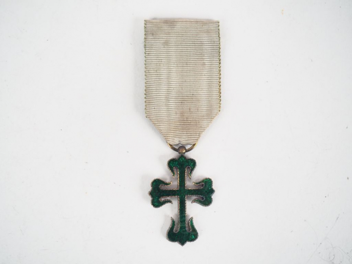 Croix de chevalier de l’ordre portugais militaire de St Benoit d’Avis,