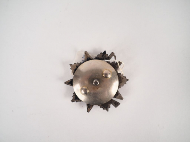 Etoile d’argent de l’ordre soviétique de l’ordre de la guerre pour la 
