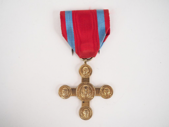 Décoration des états du Vatican, croix du Latran bronze (ordre créé en