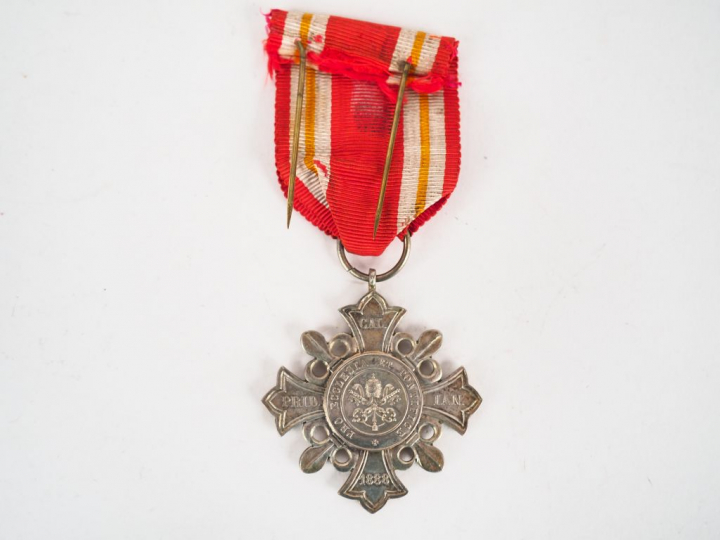 Décoration dite croix de l’honneur des états du Vatican "Pro Ecclesia 