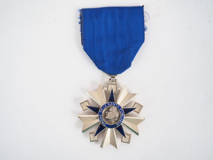 Etoile française de l’ordre de la santé publique (chevalier) module ar