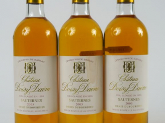 Vente aux enchères 3 BOUTEILLES CHÂTEAU DOISY DAENE CC SAUTERNES - 2005