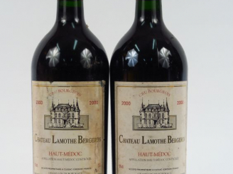 Vente aux enchères 2 MAGNUMS CHÂTEAU LAMOTHE BERGERON CB HAUT MEDOC - 2000