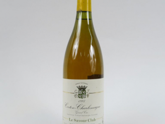 Vente aux enchères 1 BOUTEILLE CORTON CHARLEMAGNE GC SAVOUR CLUB - 1997