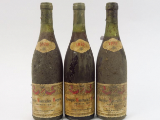 Vente aux enchères 3 BOUTEILLES CHASSAGNE MONTRACHET 1er CRU 'MORGEOT' C. BROCARD FERRE -
