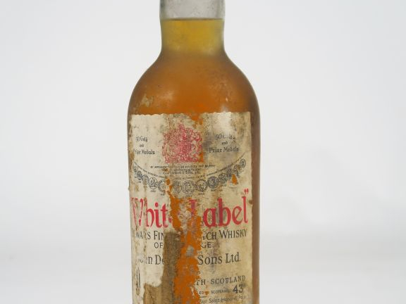 1 BOUTEILLE SCOTCH WHISKY WHITE LABEL DEWAR’S 43° - ETA