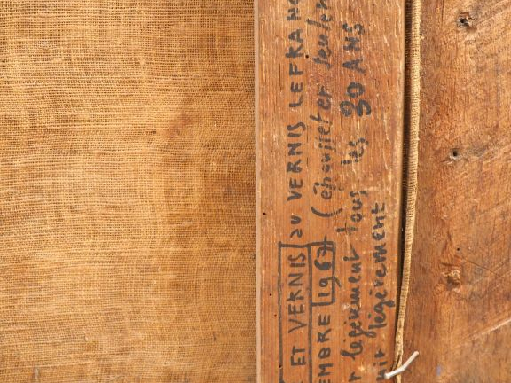 Ecole ITALIENNE vers 1700 La Madeleine et les instruments de la passio