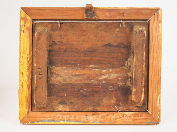 Ecole française ou italienne XVIIIème. "Jeune mère et ses enfant accom