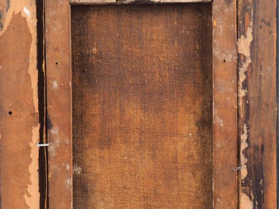 Ecole française début XIXème. "Saints personnages". Huile sur toile. D