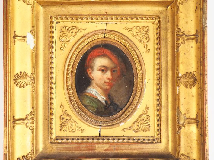 Attribué à William Gowe FERGUSON (1632/33- ap.1695) "Autoportrait prés