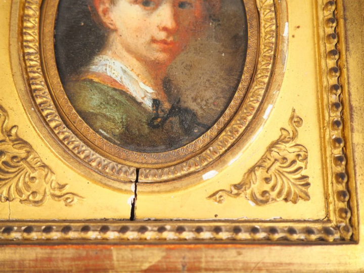 Attribué à William Gowe FERGUSON (1632/33- ap.1695) "Autoportrait prés