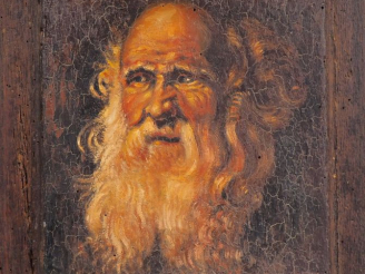Vente aux enchères Ecole française XIXème d'après RUBENS. "Portrait d'homme barbu". Huile