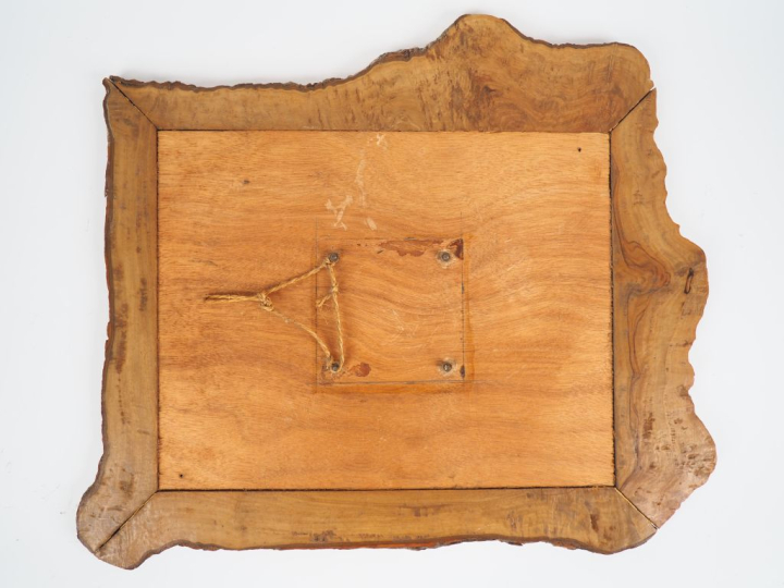 Ecole orientaliste XXème. "Portraits d'arabes".   Paire d'huiles sur t