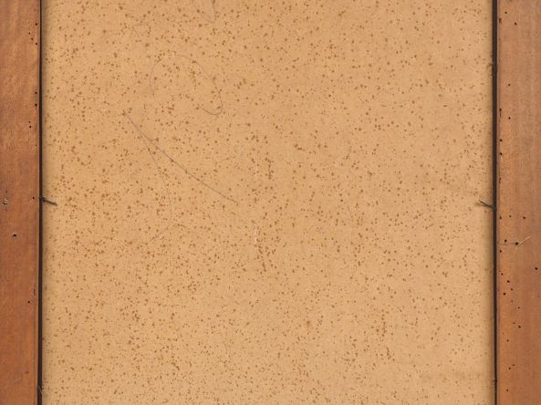 Edmond ALET.  "Portrait d'André". Aquarelle, signée en bas à droite et