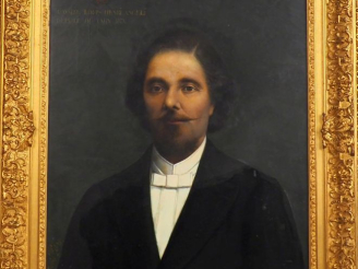 Vente aux enchères Louis GUEDY.    "Portrait de Louis Henri Angeli Cavalié, député du tar