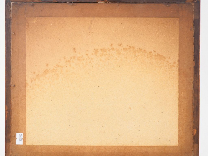 Fernand MAILLAUD. "Paysage". Gouache, signée en bas à gauche. Dim. (à 