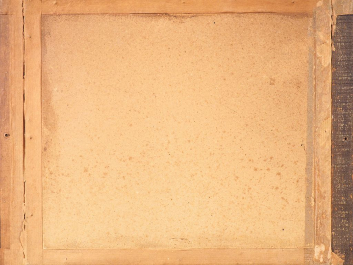 MARROT. "Le souk à Biskra". Aquarelle, signée, située et datée 19/3/50