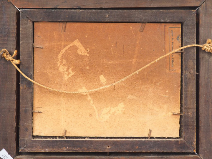 PROCHESKA. "Paysages de l'Atlas". Huiles sur carton, signée en bas à d