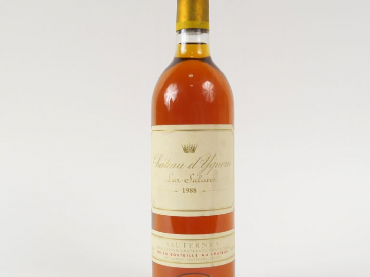 1 BOUTEILLE CHÂTEAU D'YQUEM 1er CCS SAUTERNES - 1988