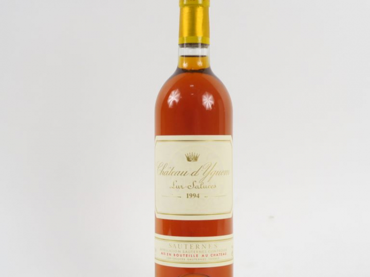 1 BOUTEILLE CHÂTEAU D'YQUEM 1er CCS SAUTERNES - 1994
