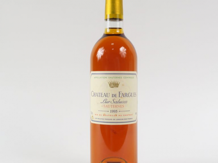 1 BOUTEILLE CHÂTEAU DE FARGUES SAUTERNES - 1995