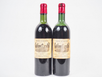 Vente aux enchères 2 BOUTEILLES CHÂTEAU LE BOURDIEU HAUT MÉDOC - 1953 - 1 LB-HEP/1 MEP-BE
