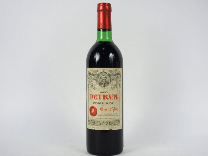 1 BOUTEILLE PETRUS POMEROL  - 1980 - BG/ETLA/CAPS TLA