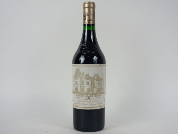 1 BOUTEILLE CHÂTEAU HAUT BRION 1er GCC GRAVES - 1986