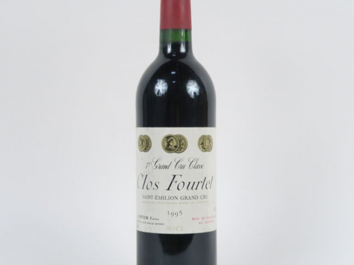 1 BOUTEILLE CLOS FOURTET 1er GCC ST EMILION - 1995