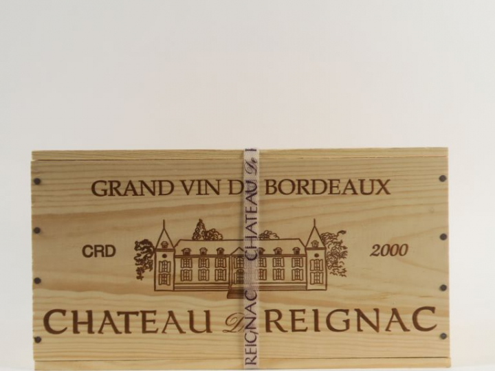 6 BOUTEILLES CHÂTEAU DE REIGNAC BORDEAUX SUPÉRIEUR - 2000 - CBO - CAIS