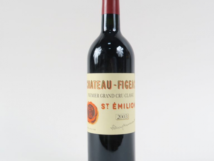 1 BOUTEILLE CHÂTEAU FIGEAC 1er GCC ST EMILION - 2003