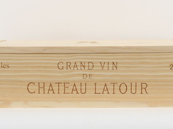 6 BOUTEILLES CHÂTEAU LATOUR 1er GCC PAUILLAC - 2007 - CBO - CAISSE CER