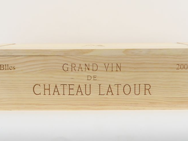 6 BOUTEILLES CHÂTEAU LATOUR 1er GCC PAUILLAC - 2009 - CBO - CAISSE CER