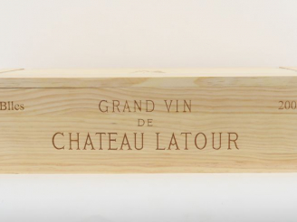 Vente aux enchères 6 BOUTEILLES CHÂTEAU LATOUR 1er GCC PAUILLAC - 2009 - CBO - CAISSE CER