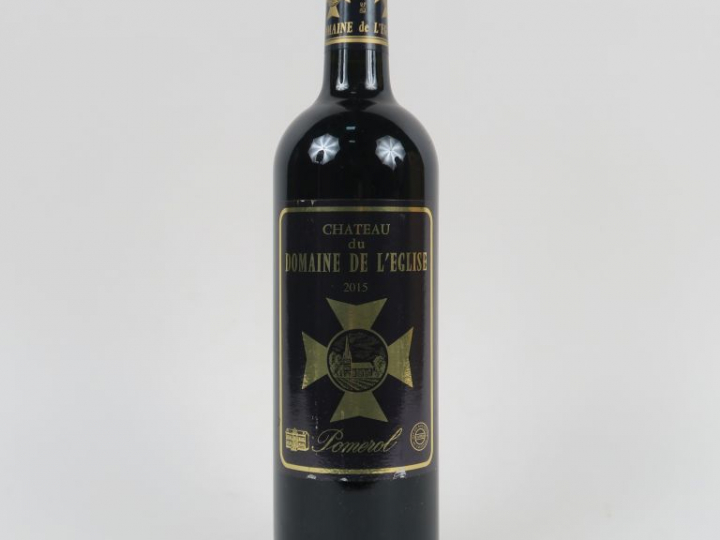 1 BOUTEILLE CHÂTEAU DU DOMAINE DE L'ÉGLISE POMEROL - 2015
